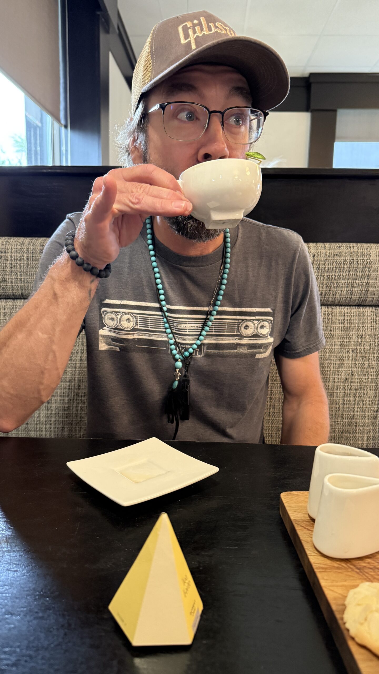 Steve Sipping Tea