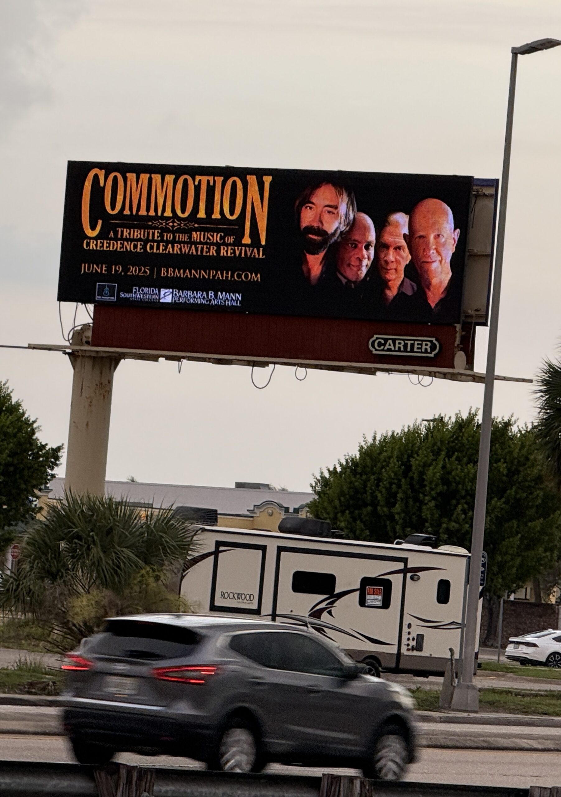 commotion billboard